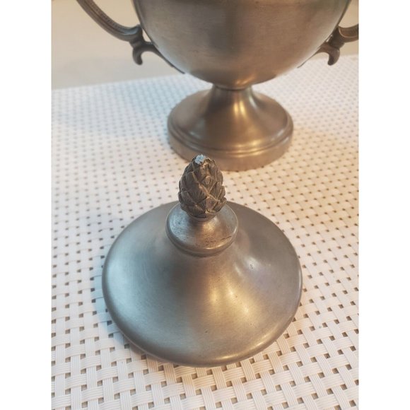 Metalars Pewter Sugar Dish Made In Italy - Picture 4 of 7